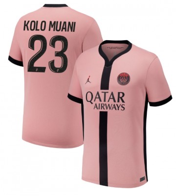 Paris Saint-Germain Randal Kolo Muani #23 Tredjetröja 2024-25 Kortärmad